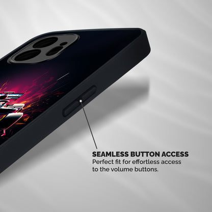 Game Racing Shockproof Hybrid Protection (Metal + TPU) Back Case Cover