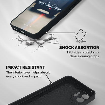 Gaming Console Shockproof Hybrid Protection (Metal + TPU) Back Case Cover