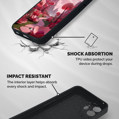 Garden Of Love Shockproof Hybrid Protection (Metal + TPU) Back Case Cover