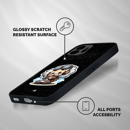 Genius Kid Shockproof Hybrid Protection (Metal + TPU) Back Case Cover
