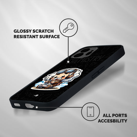 Genius Kid Shockproof Hybrid Protection (Metal + TPU) Back Case Cover