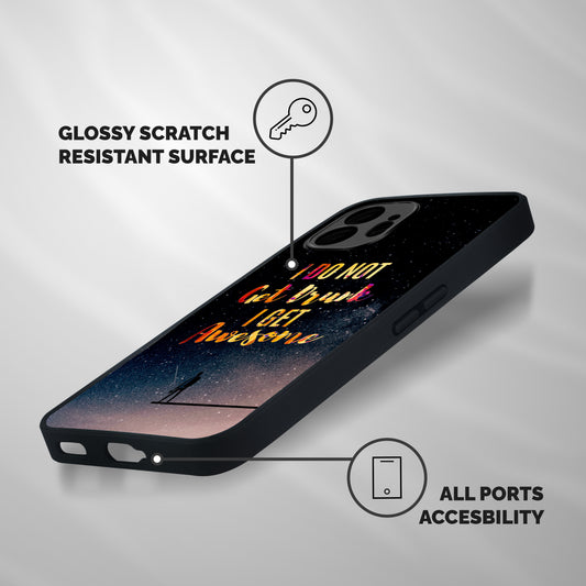 Get Awesome Shockproof Hybrid Protection (Metal + TPU) Back Case Cover