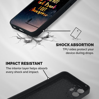 Get Awesome Shockproof Hybrid Protection (Metal + TPU) Back Case Cover