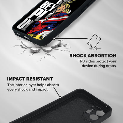 Go Beyond Shockproof Hybrid Protection (Metal + TPU) Back Case Cover