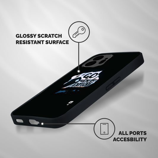 Go Outside Shockproof Hybrid Protection (Metal + TPU) Back Case Cover