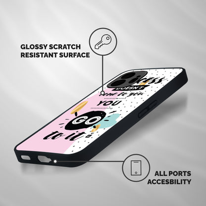 Go To Success Shockproof Hybrid Protection (Metal + TPU) Back Case Cover