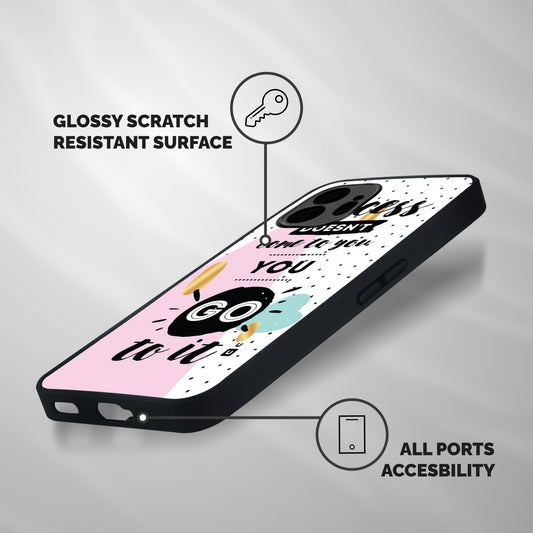 Go To Success Shockproof Hybrid Protection (Metal + TPU) Back Case Cover
