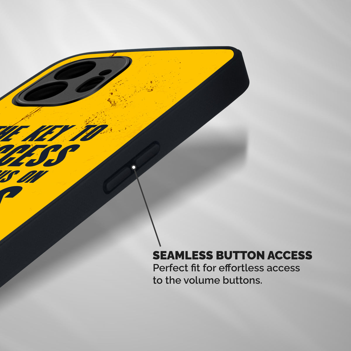 Goals Not Obstacles Shockproof Hybrid Protection (Metal + TPU) Back Case Cover