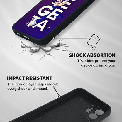 Gogeta Stance Typo Shockproof Hybrid Protection (Metal + TPU) Back Case Cover