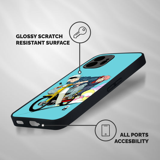 Gojo Ride Shockproof Hybrid Protection (Metal + TPU) Back Case Cover