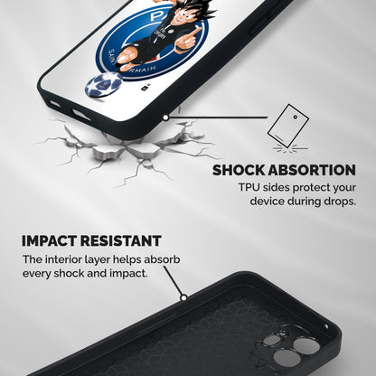Goku Playing Goku Shockproof Hybrid Protection (Metal + TPU) Back Case Cover