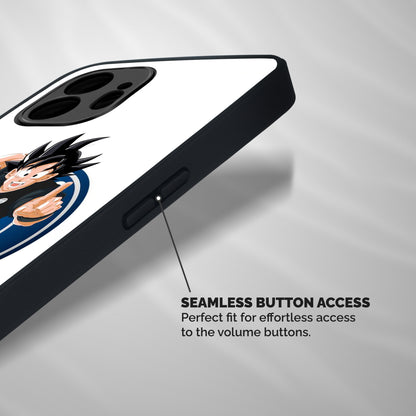Goku Playing Goku Shockproof Hybrid Protection (Metal + TPU) Back Case Cover