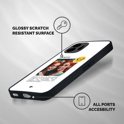 Golden Gemini Shockproof Hybrid Protection (Metal + TPU) Back Case Cover