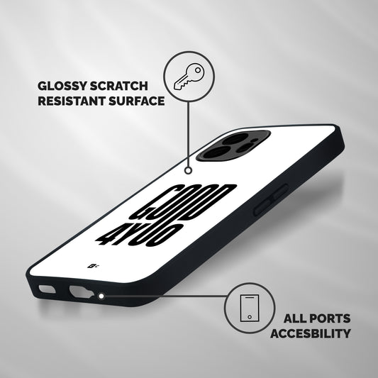 Good For You Shockproof Hybrid Protection (Metal + TPU) Back Case Cover