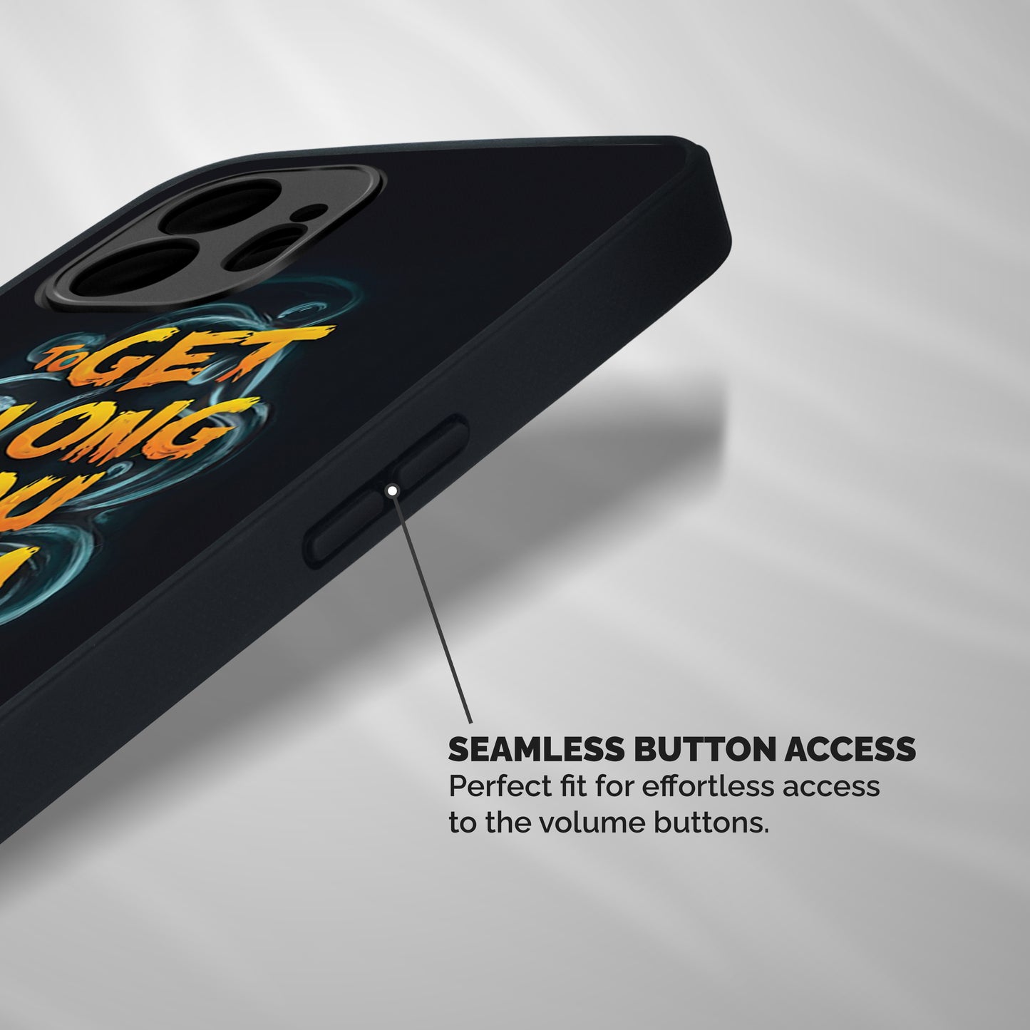 Gota Go Along Shockproof Hybrid Protection (Metal + TPU) Back Case Cover