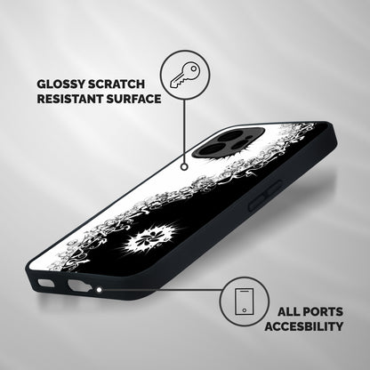 Half Peace Design Shockproof Hybrid Protection (Metal + TPU) Back Case Cover