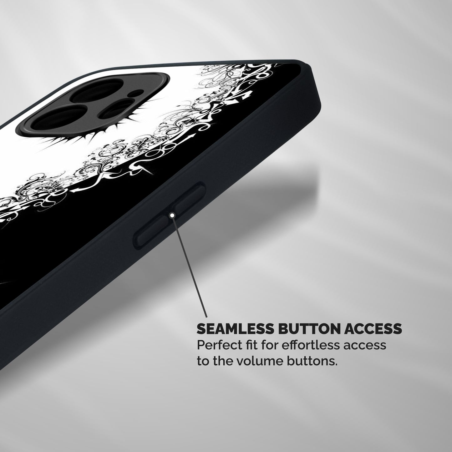 Half Peace Design Shockproof Hybrid Protection (Metal + TPU) Back Case Cover