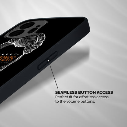 Happy Movember Black Shockproof Hybrid Protection (Metal + TPU) Back Case Cover