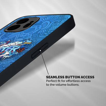 Happy Winter Shockproof Hybrid Protection (Metal + TPU) Back Case Cover
