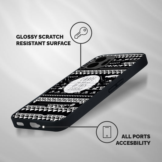 Hell Diem Shockproof Hybrid Protection (Metal + TPU) Back Case Cover