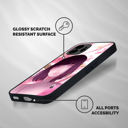 Hinata Floral Shockproof Hybrid Protection (Metal + TPU) Back Case Cover