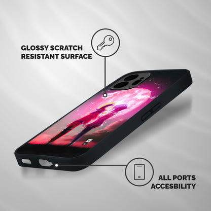 Hinata Forehead Shockproof Hybrid Protection (Metal + TPU) Back Case Cover
