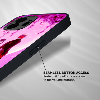 Hinata Holding Hand Shockproof Hybrid Protection (Metal + TPU) Back Case Cover