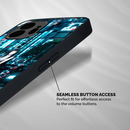 Hinata On Streets Shockproof Hybrid Protection (Metal + TPU) Back Case Cover