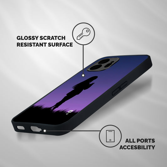 Hinata Shadow Shockproof Hybrid Protection (Metal + TPU) Back Case Cover