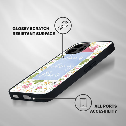 Home is Where Mom is Shockproof Hybrid Protection (Metal + TPU) Back Case Cover