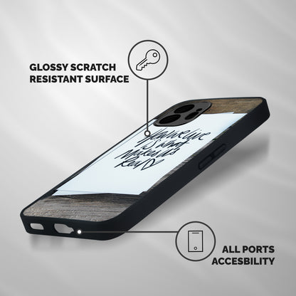 How We Live Shockproof Hybrid Protection (Metal + TPU) Back Case Cover