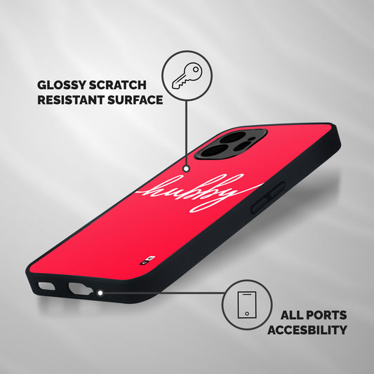 Hubby Shockproof Hybrid Protection (Metal + TPU) Back Case Cover