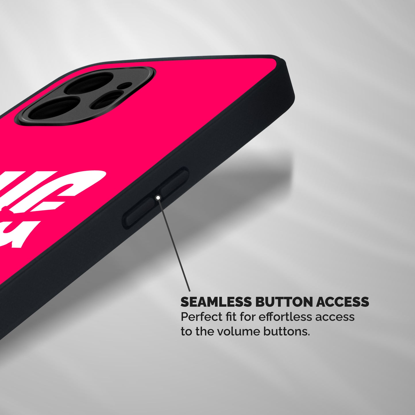 Hug Speaks Shockproof Hybrid Protection (Metal + TPU) Back Case Cover
