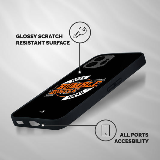 Humble Hustle Shockproof Hybrid Protection (Metal + TPU) Back Case Cover