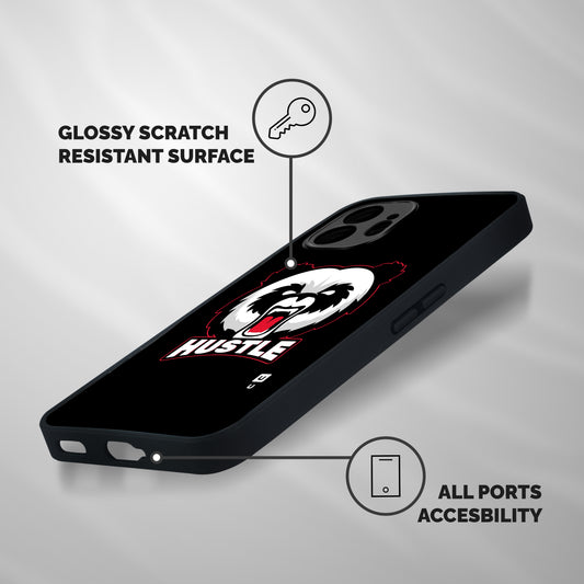 Hustle Panda Shockproof Hybrid Protection (Metal + TPU) Back Case Cover