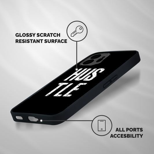 Hustle Shockproof Hybrid Protection (Metal + TPU) Back Case Cover