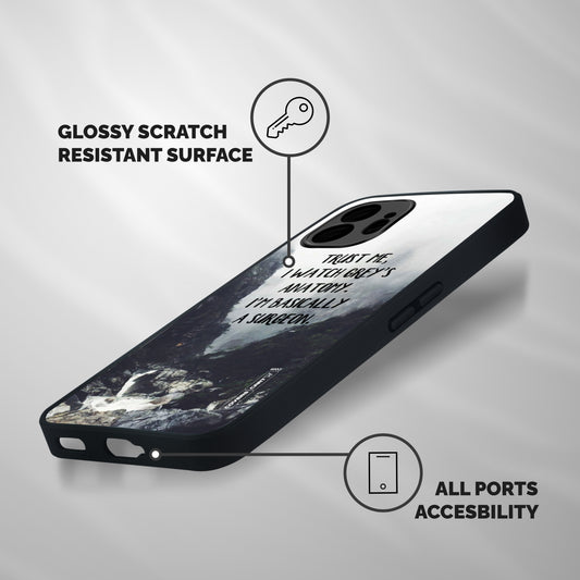 I Am A Surgeon Shockproof Hybrid Protection (Metal + TPU) Back Case Cover