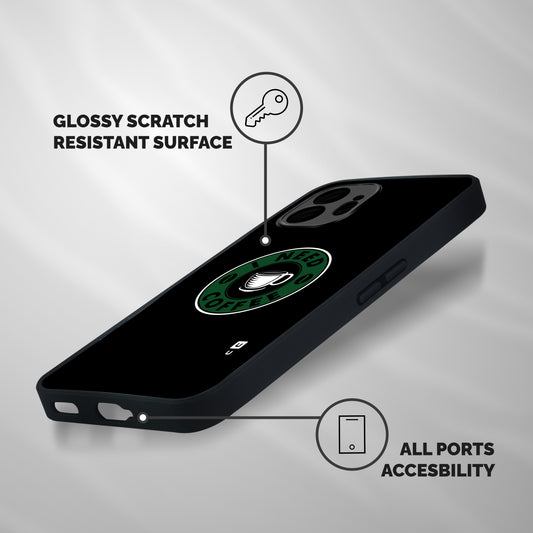 I Need Coffee Classic Shockproof Hybrid Protection (Metal + TPU) Back Case Cover