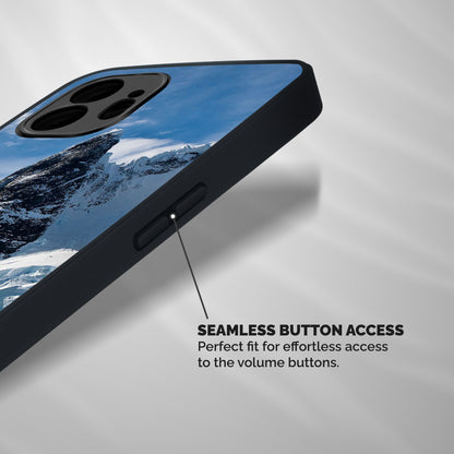 Ice Mountains Shockproof Hybrid Protection (Metal + TPU) Back Case Cover