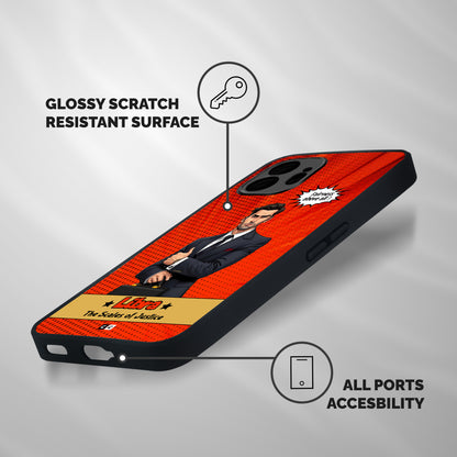 Impartial Libra Shockproof Hybrid Protection (Metal + TPU) Back Case Cover