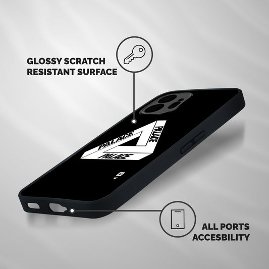 Impossible Triangle Palace Shockproof Hybrid Protection (Metal + TPU) Back Case Cover