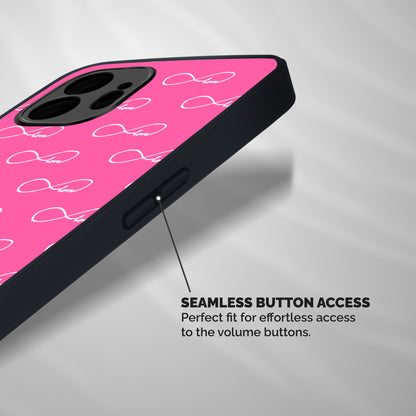Infinity Love Shockproof Hybrid Protection (Metal + TPU) Back Case Cover