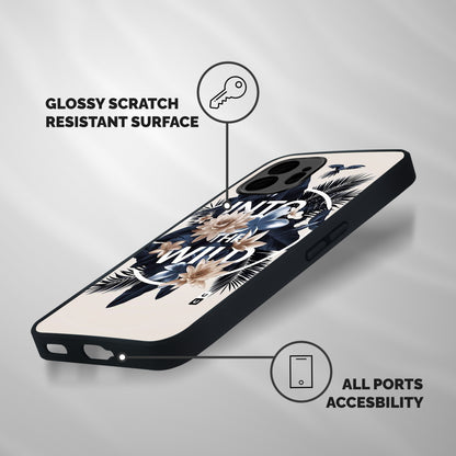 Into The Wild Blue Shockproof Hybrid Protection (Metal + TPU) Back Case Cover