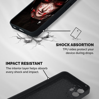 Itachi Uchiha Red Eyes Shockproof Hybrid Protection (Metal + TPU) Back Case Cover