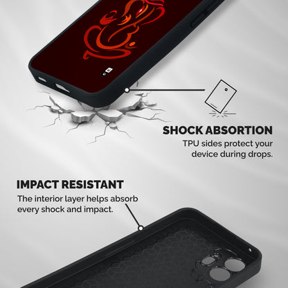 Jai Ganesha Shockproof Hybrid Protection (Metal + TPU) Back Case Cover