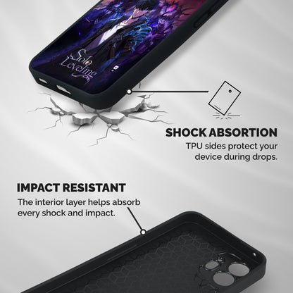Jinwoo With Knights Shockproof Hybrid Protection (Metal + TPU) Back Case Cover