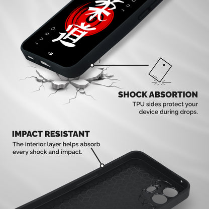 Judo Art Shockproof Hybrid Protection (Metal + TPU) Back Case Cover