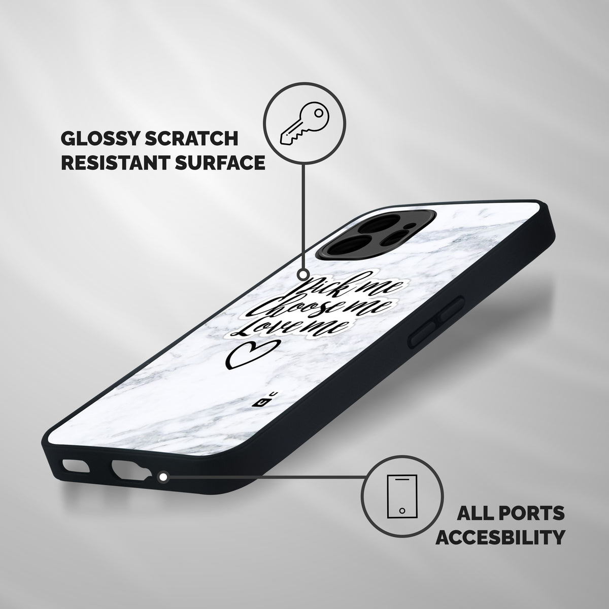 Just Me Shockproof Hybrid Protection (Metal + TPU) Back Case Cover