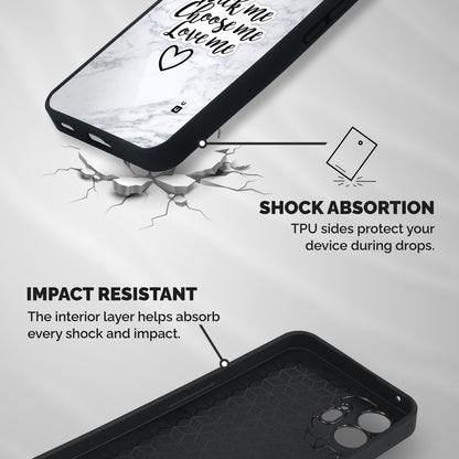 Just Me Shockproof Hybrid Protection (Metal + TPU) Back Case Cover