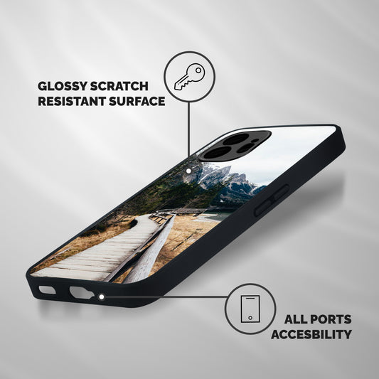 Just Wander Shockproof Hybrid Protection (Metal + TPU) Back Case Cover